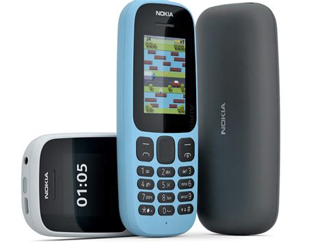 Nokia 105 Fitur Dasar